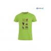 AIRBORNE Tourist Tshirt With Embroidered Big Five Rows
