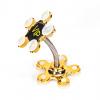 360 Degree Rotatable Metal Flower Magic Suction Cup Mobile Phone Holder