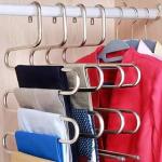 Heavy Stainless Steel Trouser Organizer Multipurpose Hanger