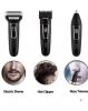 Geemy 3 in 1 Rechargeable Hair and Beard Shaving Machine For Men