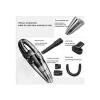 Portable wireless vehicle vacuum cleaner