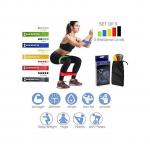 5 In 1 Yoga Stretch Out Straps Bands