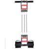 Tummy Trimmer - 3 Spring With Hand Grip Function - Black