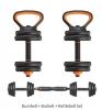 Dumbbell, Can Be Used As Barbell, Kettlebell, Adjustable Weight,10kg