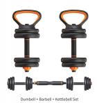 Dumbbell, Can Be Used As Barbell, Kettlebell, Adjustable Weight,10kg