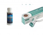 Minoxidil 5% Extra Strength Hair Regrowth + Real Needles 192 DRS 0.5mm
