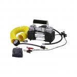 Air Compressor With Pressure Gauge And Three Nozzle Adapters