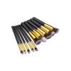 10Pcs Makeup Brush Set Black