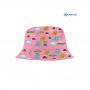 Airborne Africa animals pink bucket hats