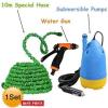 Portable Self-Priming Car Washer High Pressure -Washer with Car Cigarette Lighter multicolour