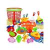 35pcs Plastic Kids Children Kitchen Utensils Food Cooking Pretend Play Toy