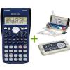 Casio Scientific Calculator + Oxford Geometrical set Grey