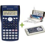 Casio Scientific Calculator + Oxford Geometrical set Grey