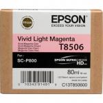 Epson T8506 UltraChrome Photo Light Magenta 80ml Ink Cartridge
