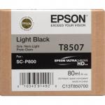 Epson T8507 UltraChrome Photo Light Black 80ml Ink Cartridge