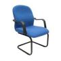 Fabric office chair medium back blacksct-03