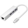 USB Type C to LAN with 3 USB 3.0 Ports