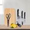 Rashnik WDN Chopping Board With Butcher Knife As Picture 6pcs