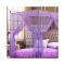 Generic Mosquito Net With Straight Metallic Stand -Purple