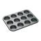 Generic 12 Hole Muffin /Cup / Queen Cake Baking Tray - Non Stick