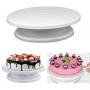 Generic 28Cms Cake Rotating Cake Decorating Stand