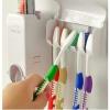 Generic Toothpaste Dispenser + Toothbrush Holder Set- Assorted