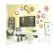 Fashion Elegant And Classy Circle Wall Decorations/stickers