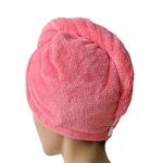 Fashion Hot Pink Single Layered Microfiber Hair Towel