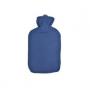 Generic Blue Hot Water Bottle With Fleece Cover -2L