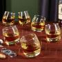 Generic Tilting/ Wobbling Whiskey Glass Set