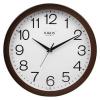 Rikon Wall Clock - Rikon Quartz, BROWN IVORY 1751