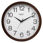 Rikon Wall Clock - Rikon Quartz, BROWN IVORY 1751