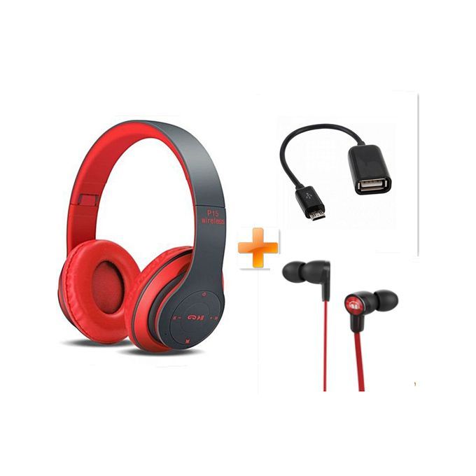 P15 Wireless Bluetooth Headphone, Get Free Cap