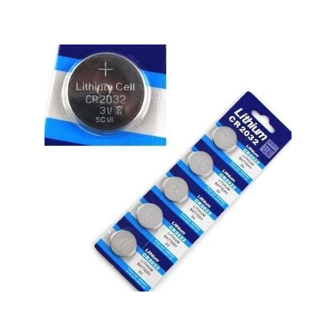 5 Pcs Button battery 3V Lithium Coin Cells Button Battery 5004LC ECR2032 CR2032 DL2032 KCR2032 EE622