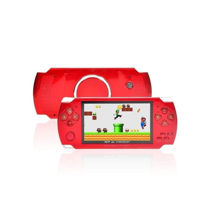 8GB 4.3-Inch TFT Screen Mp4 MP5 Player Game Player Supports Psp Game Camera Video E-book Music (Red)