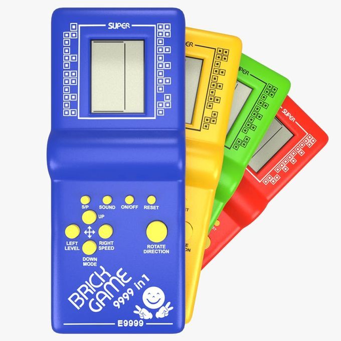 Tetris HandHeld LCD Brick Game - Blue