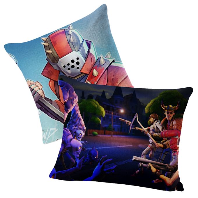 Fortnite Game Animation Peripheral Soft Square Pillowcase Car And Sofa Comfortable Pillowslip
